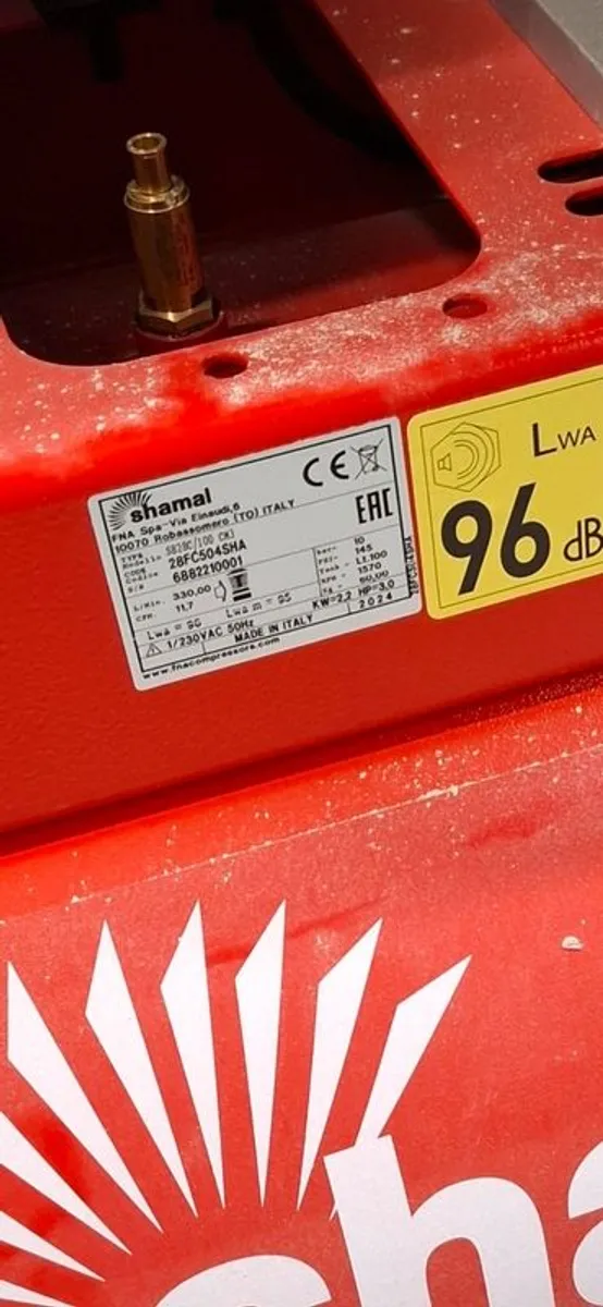 AIr Compressor Shamal Brand - Image 1