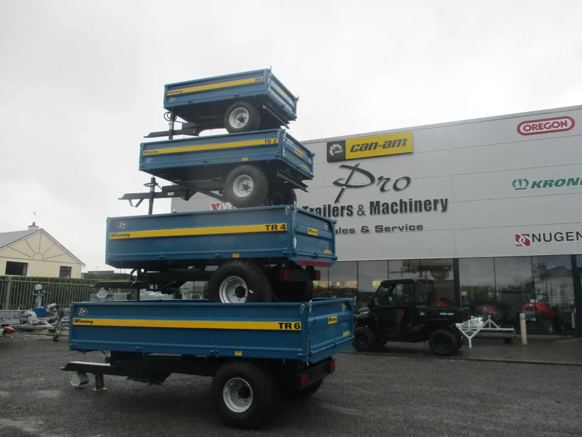 Fleming tractor tipper trailer  2 ton 4 ton 6 ton - Image 1