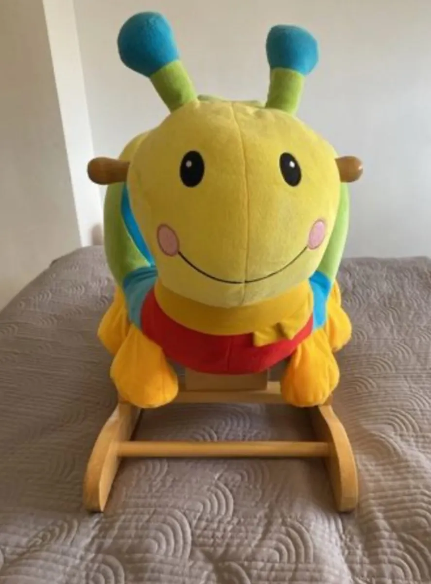 Baby Rocking Animal Caterpillar - Image 1
