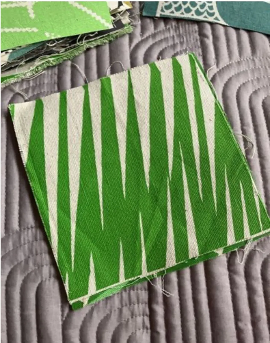 Fabric DIY squares Qty. 50 Crafting Quilt - Image 3