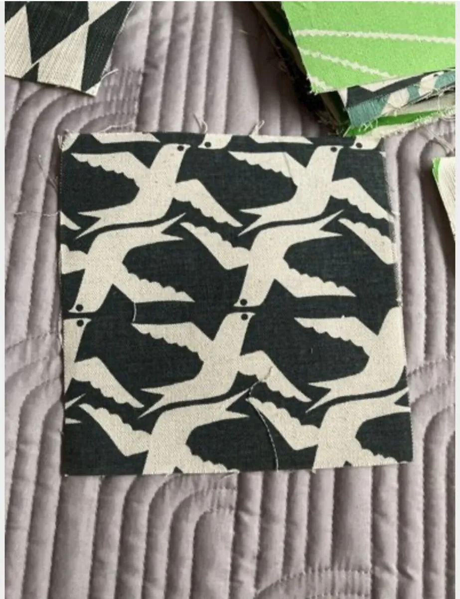 Fabric DIY squares Qty. 50 Crafting Quilt - Image 4