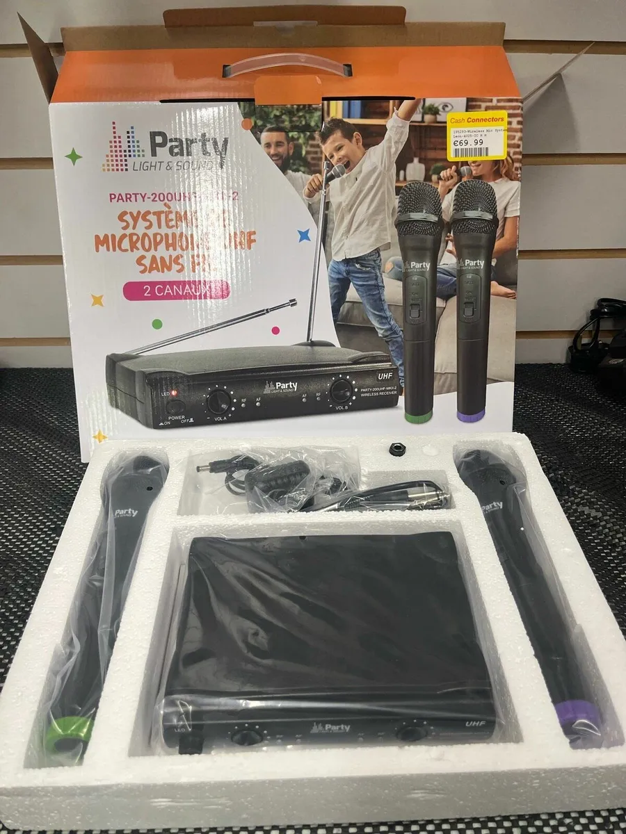 Wireless Karaoke Mic System - Image 1