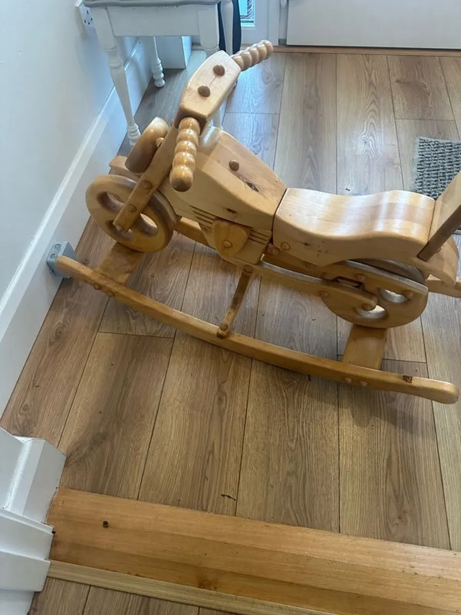 Kids rocking motorcycle - Image 3