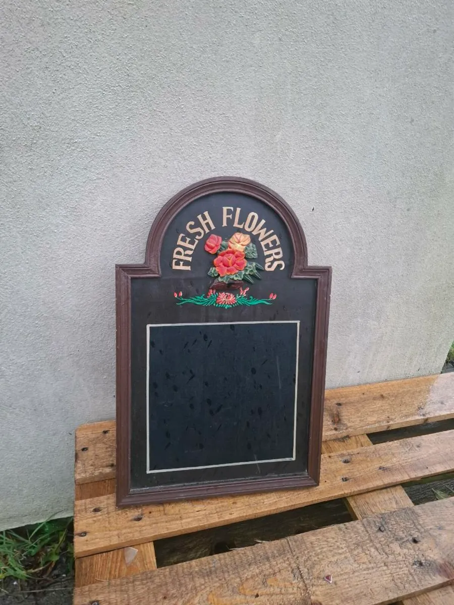 Decorative black board postage possible