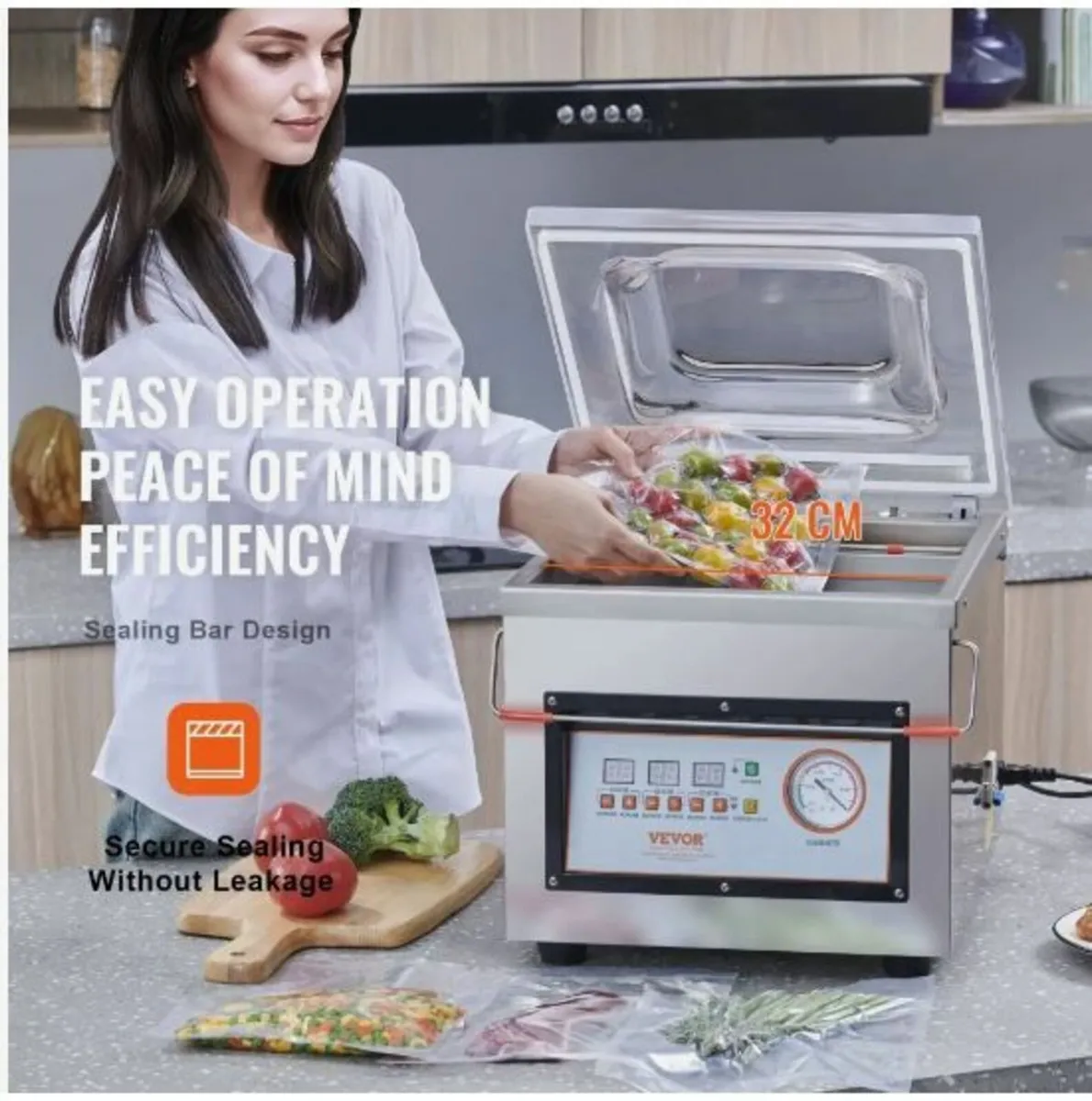 Chamber Vacuum Sealer, 320W Sealing Power - Image 4