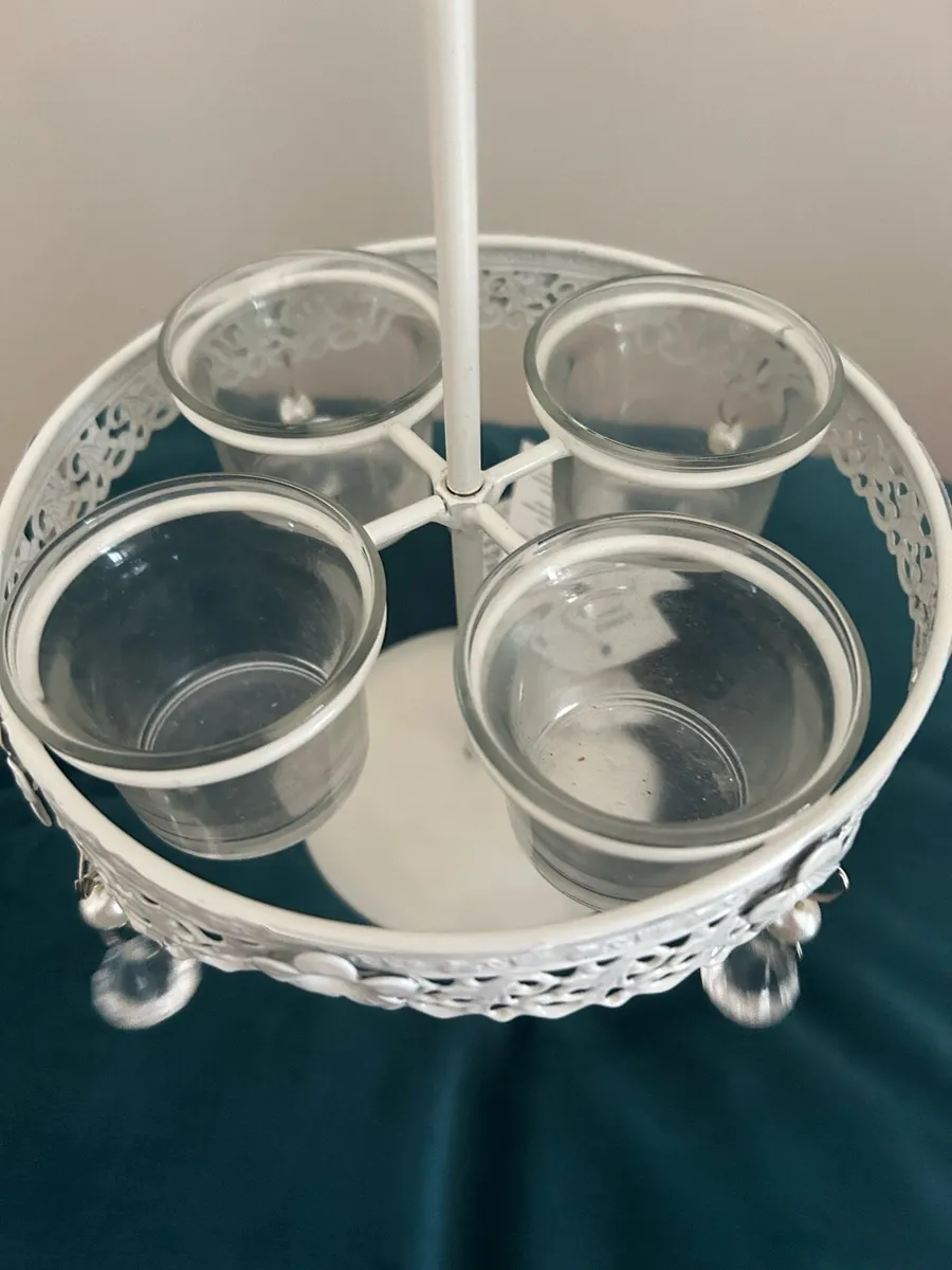 Votive Holder with Heart Handle - Image 2