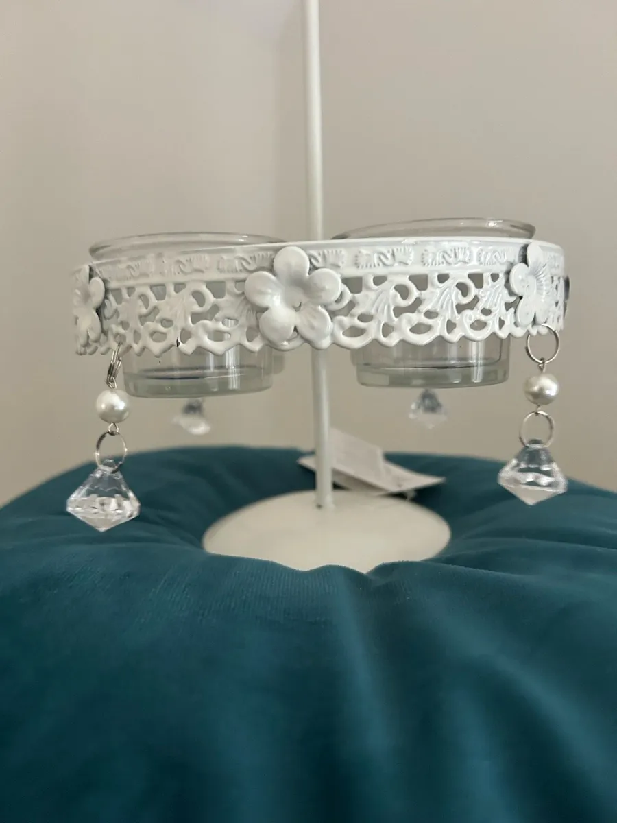 Votive Holder with Heart Handle - Image 4