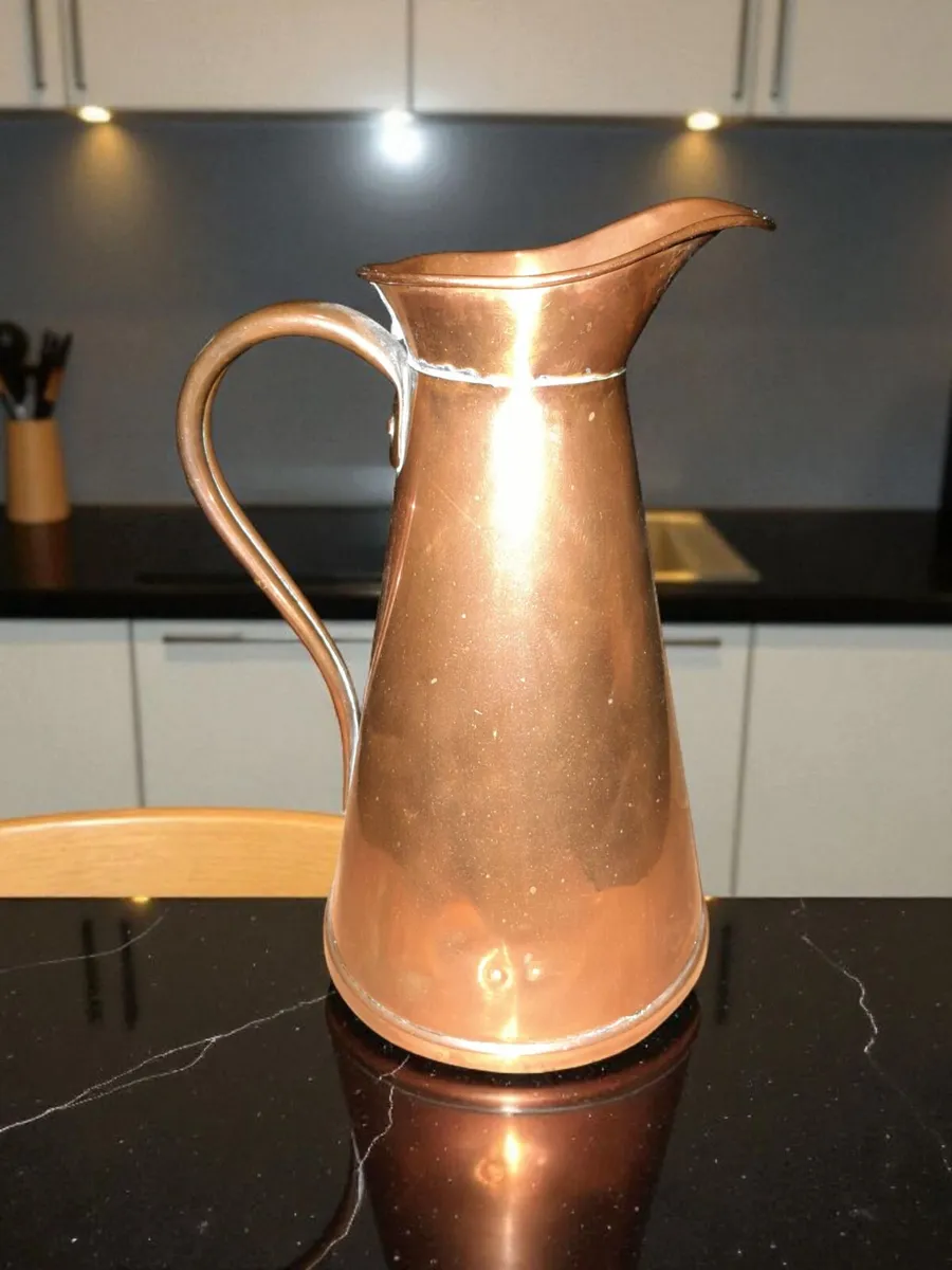 Copper pitcher 1.5 pint - Image 1