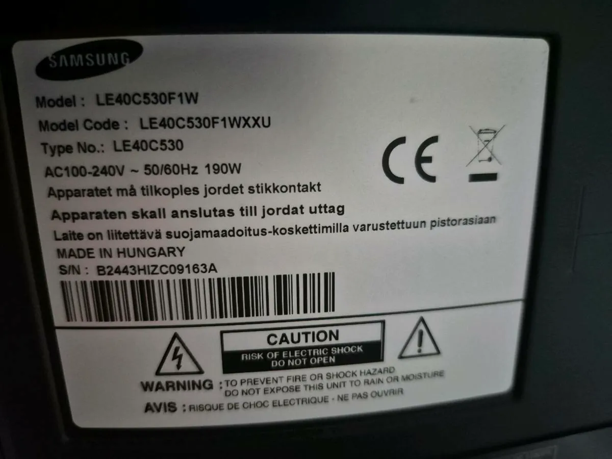 Samsung TV - Image 2