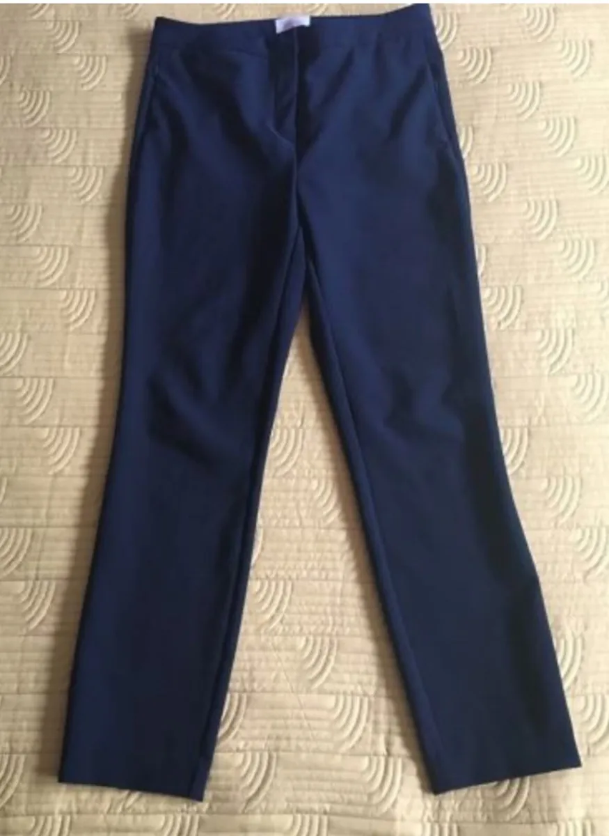 Savida Navy Trousers Size 12 - Image 1