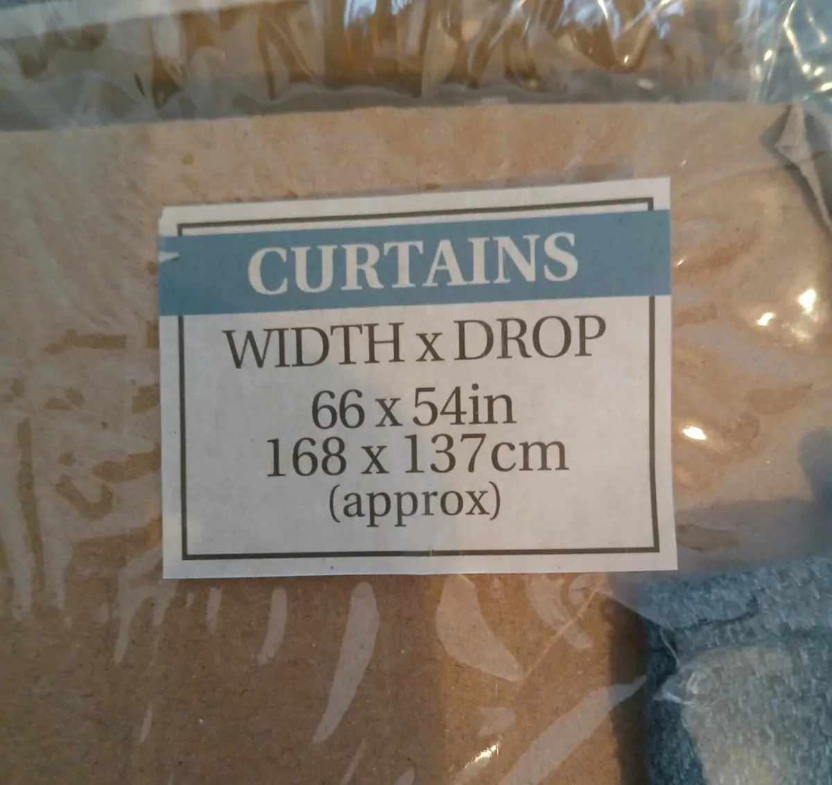 Oslo Eyelet Curtains - 66" x 54" - Image 3