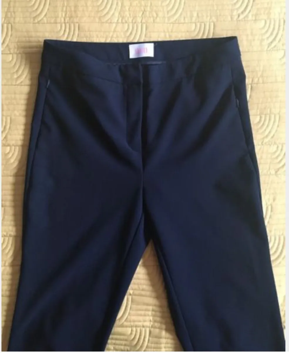 Savida Navy Trousers Size 12 - Image 2