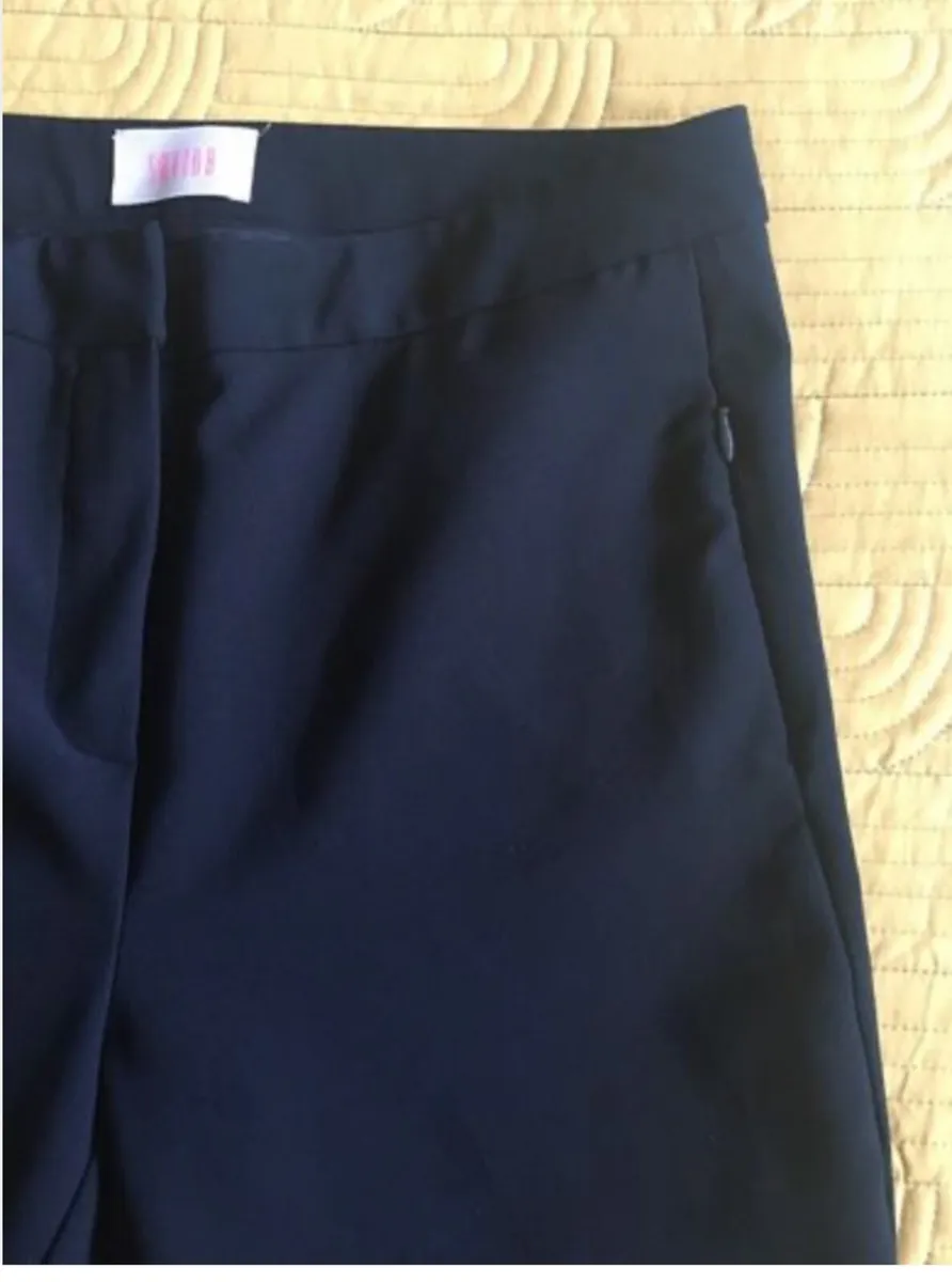 Savida Navy Trousers Size 12 - Image 3
