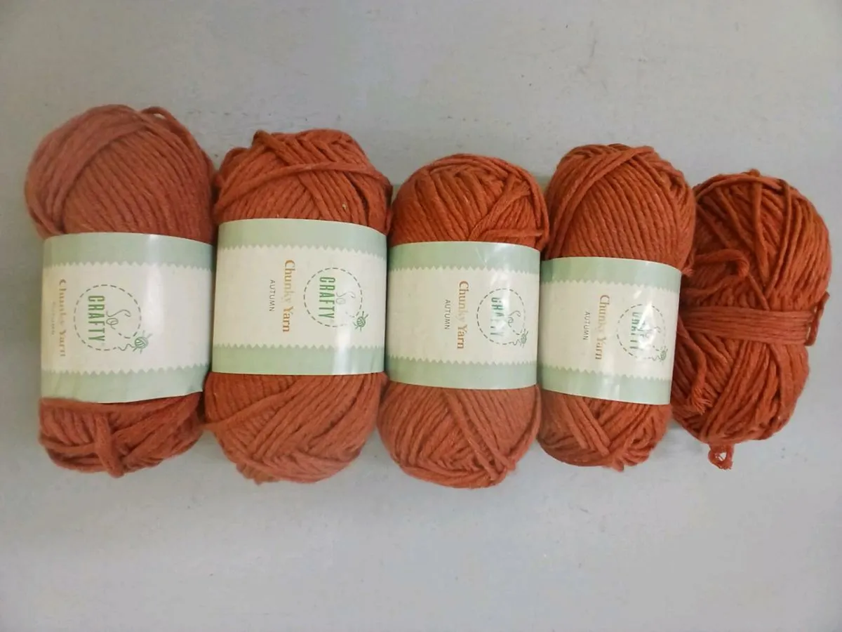 SO CRAFTY Chunky Yarn by Aldi - Image 2