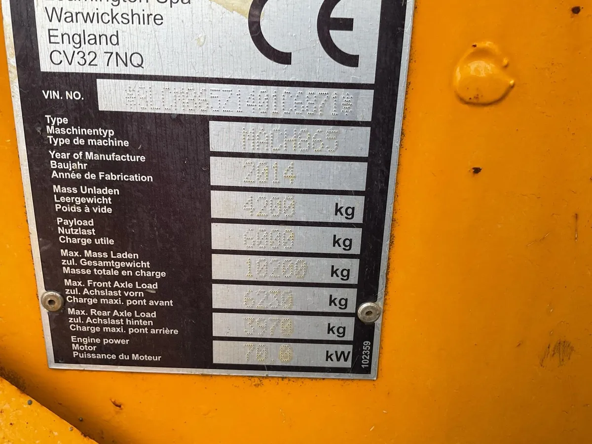 Choice of two Thwaites 6 tonne dumpers - Image 3