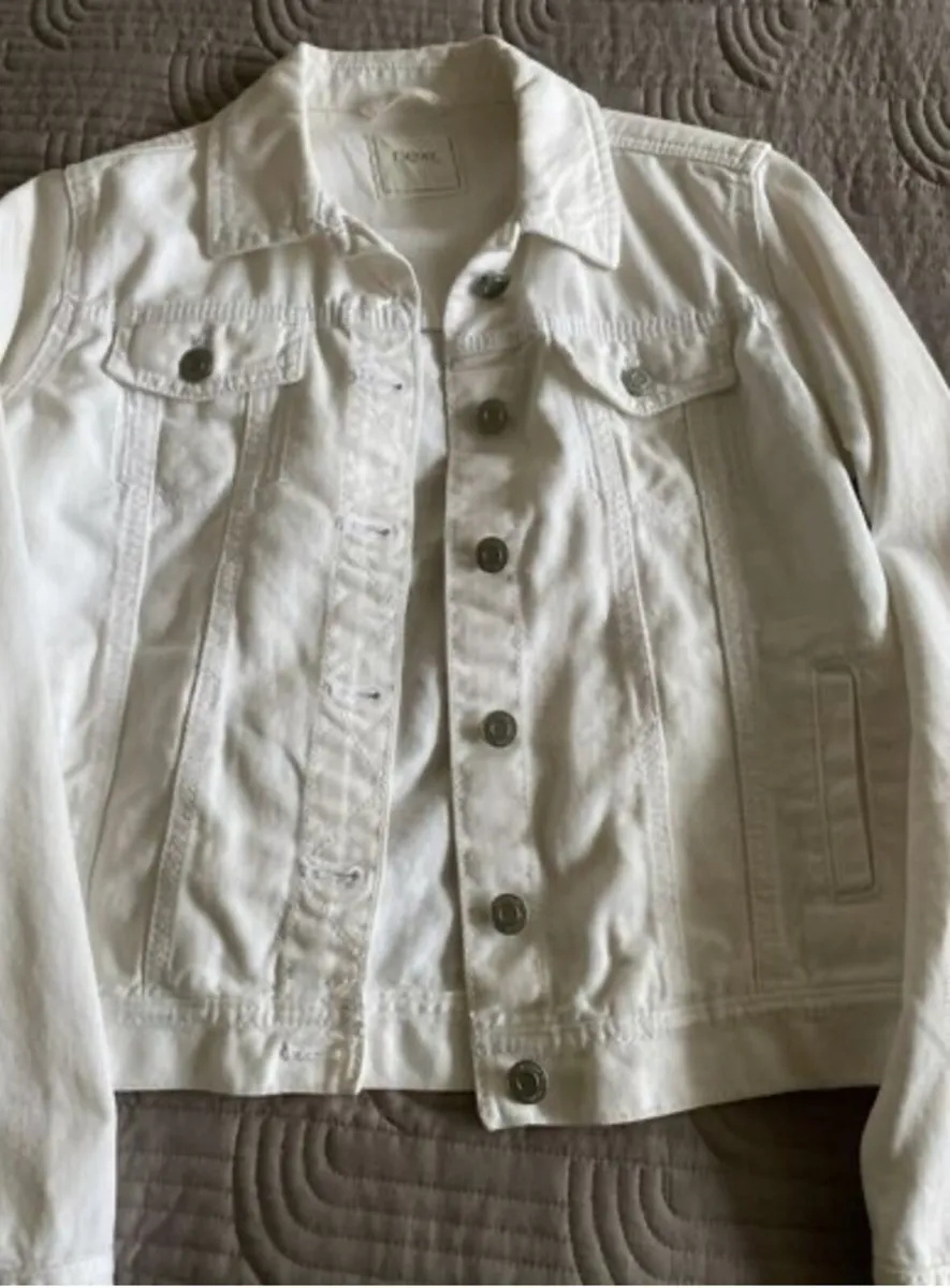 Next - White Denim Jacket - Age 13years - Image 2