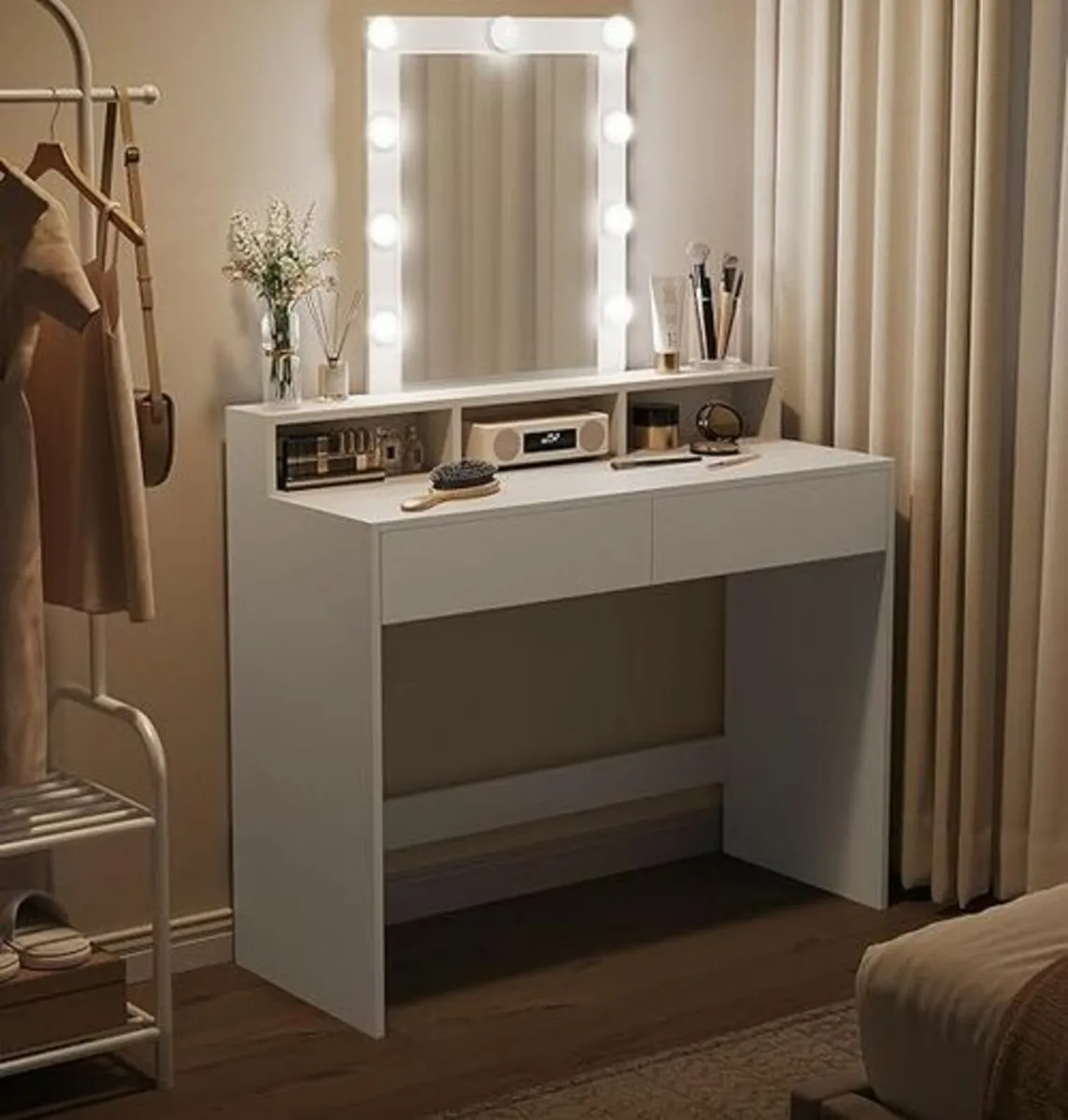 Dressing Table  LED  Larger size 100cm wide - Image 1