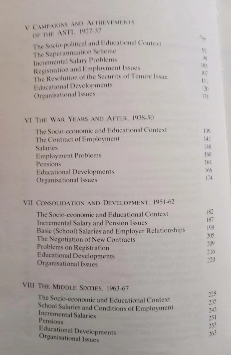 ASTI Post Primary Education 1909 1984 Book - Image 3