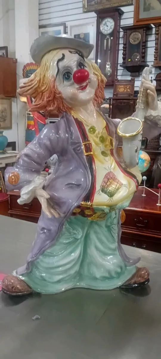 3ft Decorative Ceramic Clown