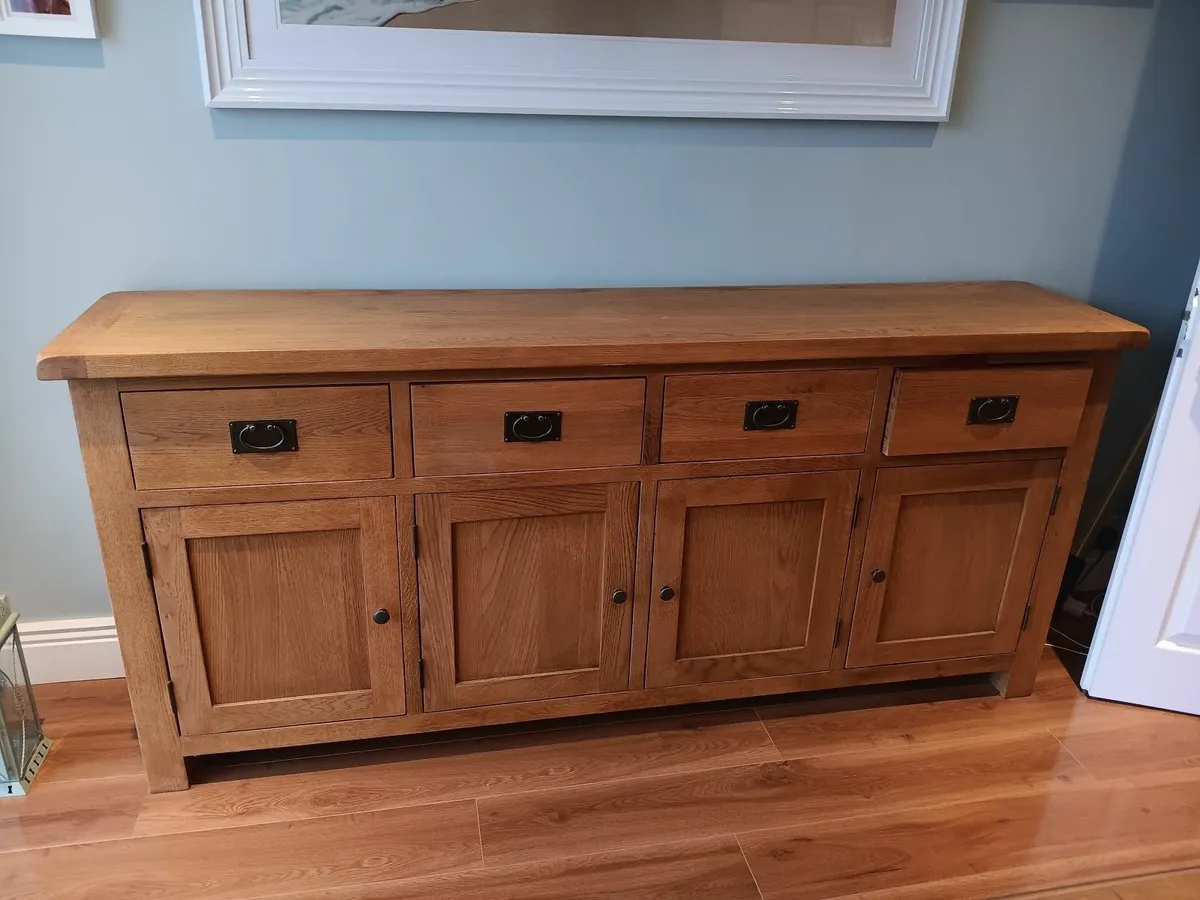 Oak Side Board