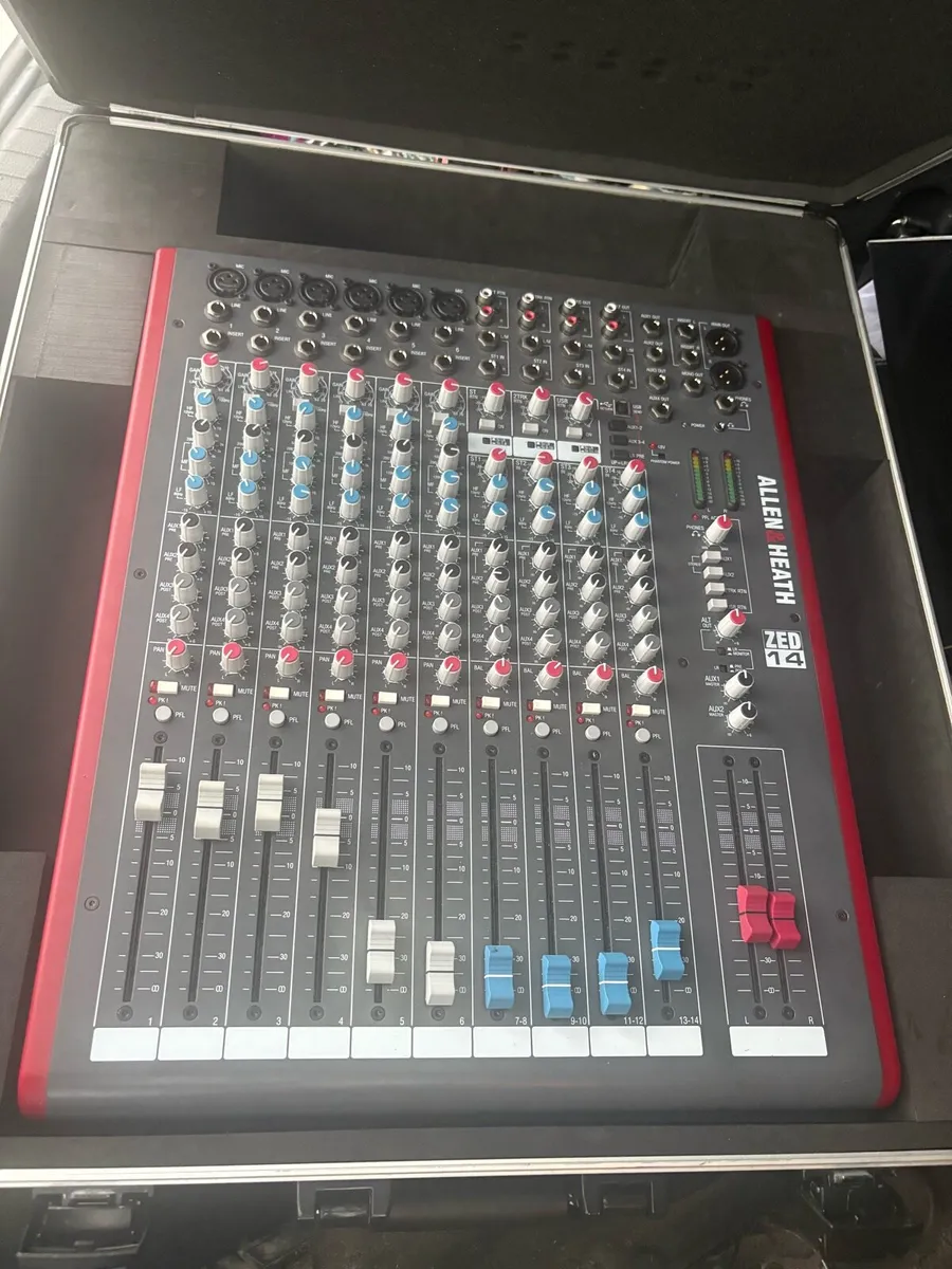 Allen & Health Zed14 Mixer & Case - Image 1