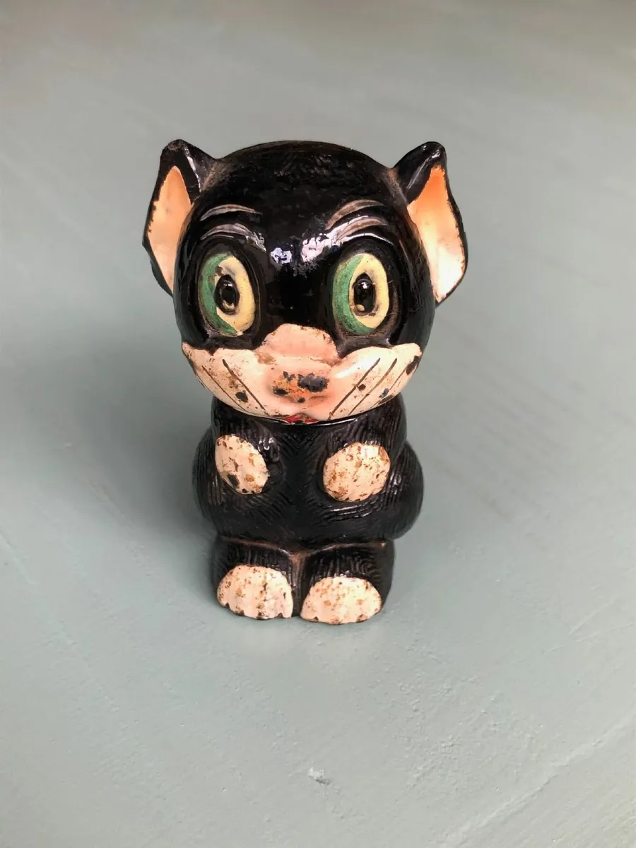 Vintage Ooloo Cat Perfume Bottle - Image 1
