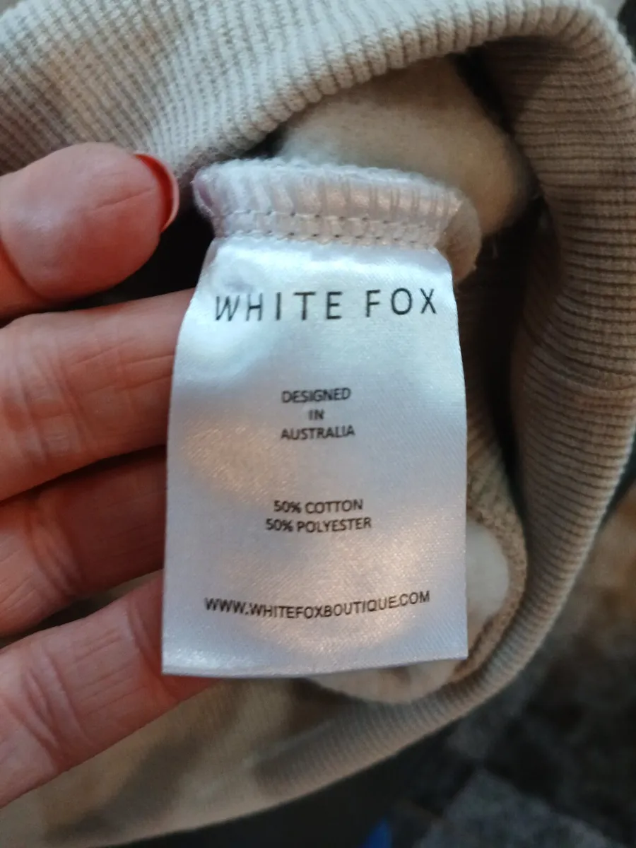 White Fox Genuine hoodie Brand new - Image 4