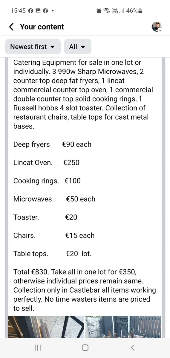 Catering Equipment (One Lot)Working Perfectly. - Image 1