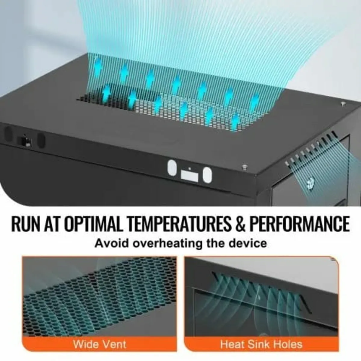 15U Wall Mount Network Server Rack Cabinet Enclosu - Image 3