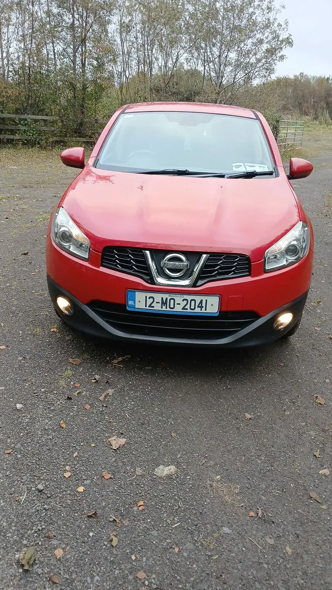2012 Nissan qashqai 1,6 diesel  nct taxed  €2250 - Image 1