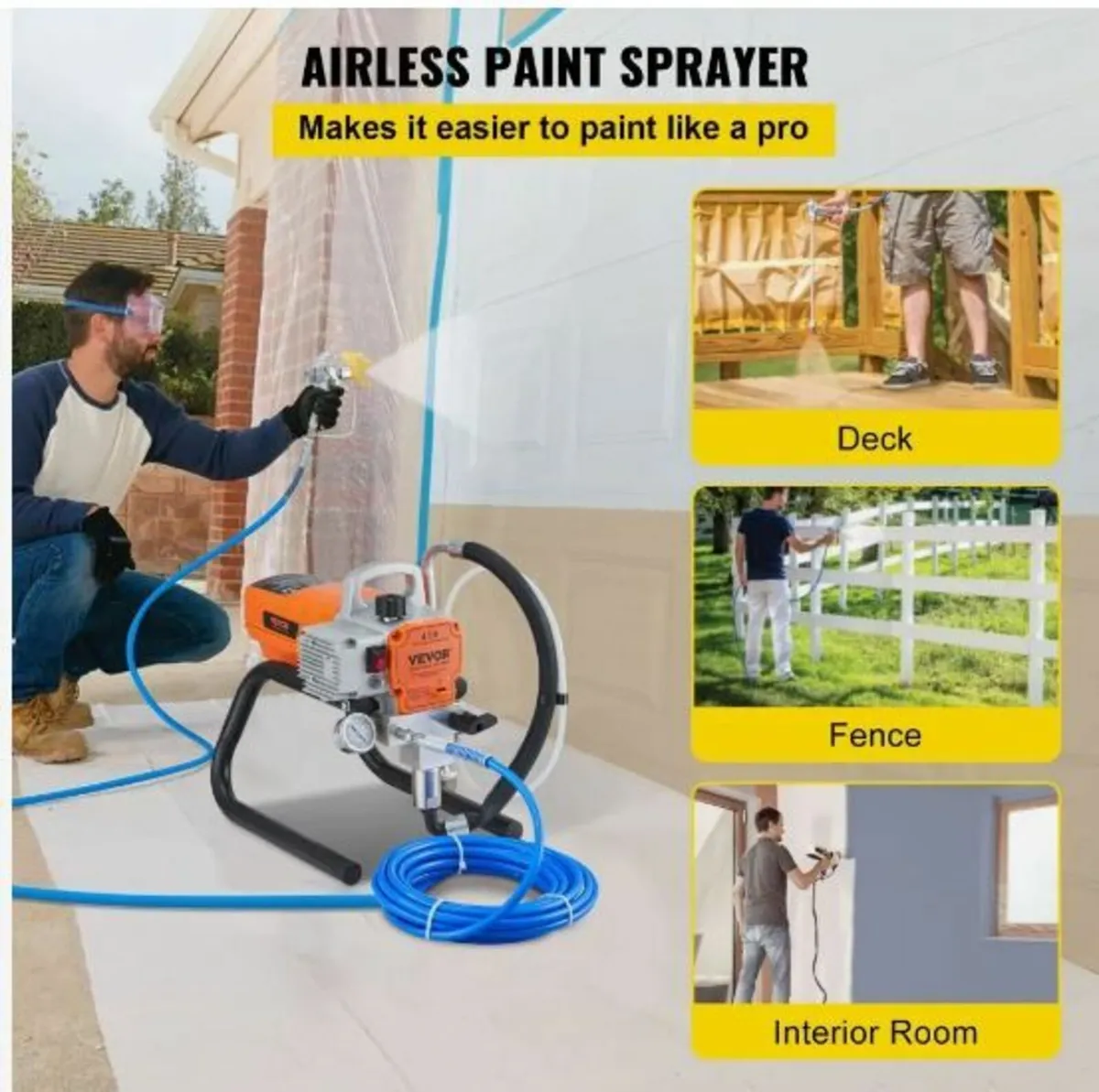Paint Sprayer, 1500W - Image 2