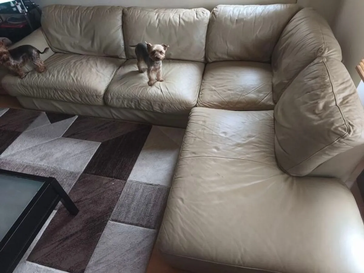 leather sofa - Image 2