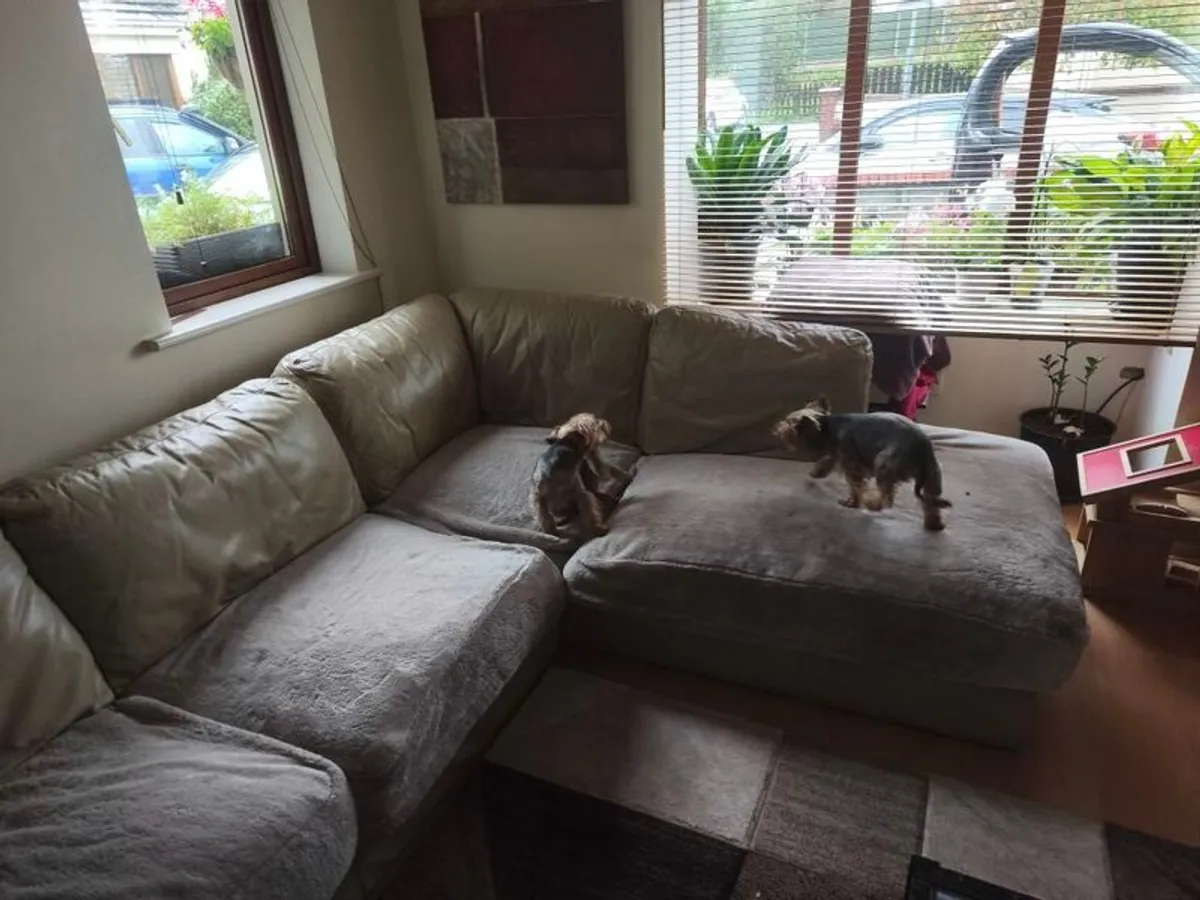 leather sofa - Image 4