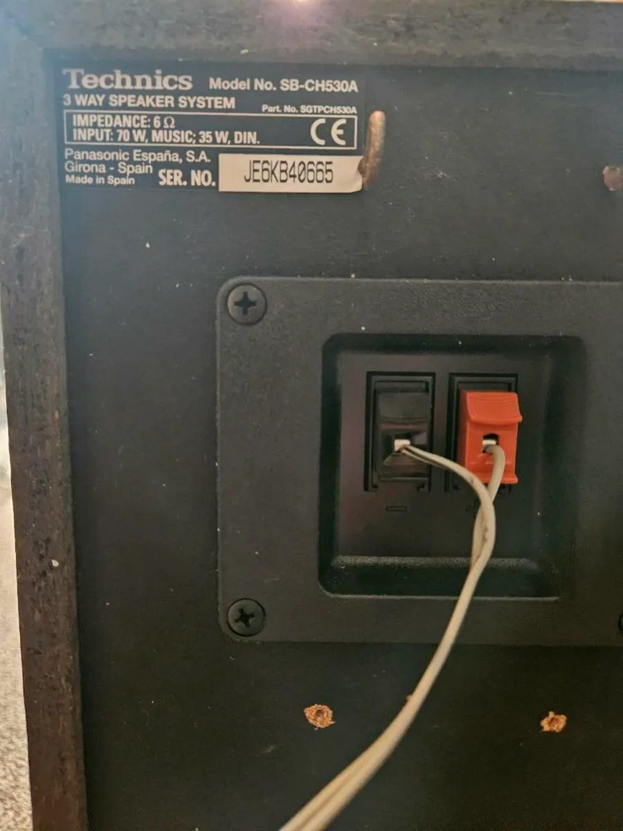 Technics SB-CH510A 3-Way Speaker System Black - Image 3