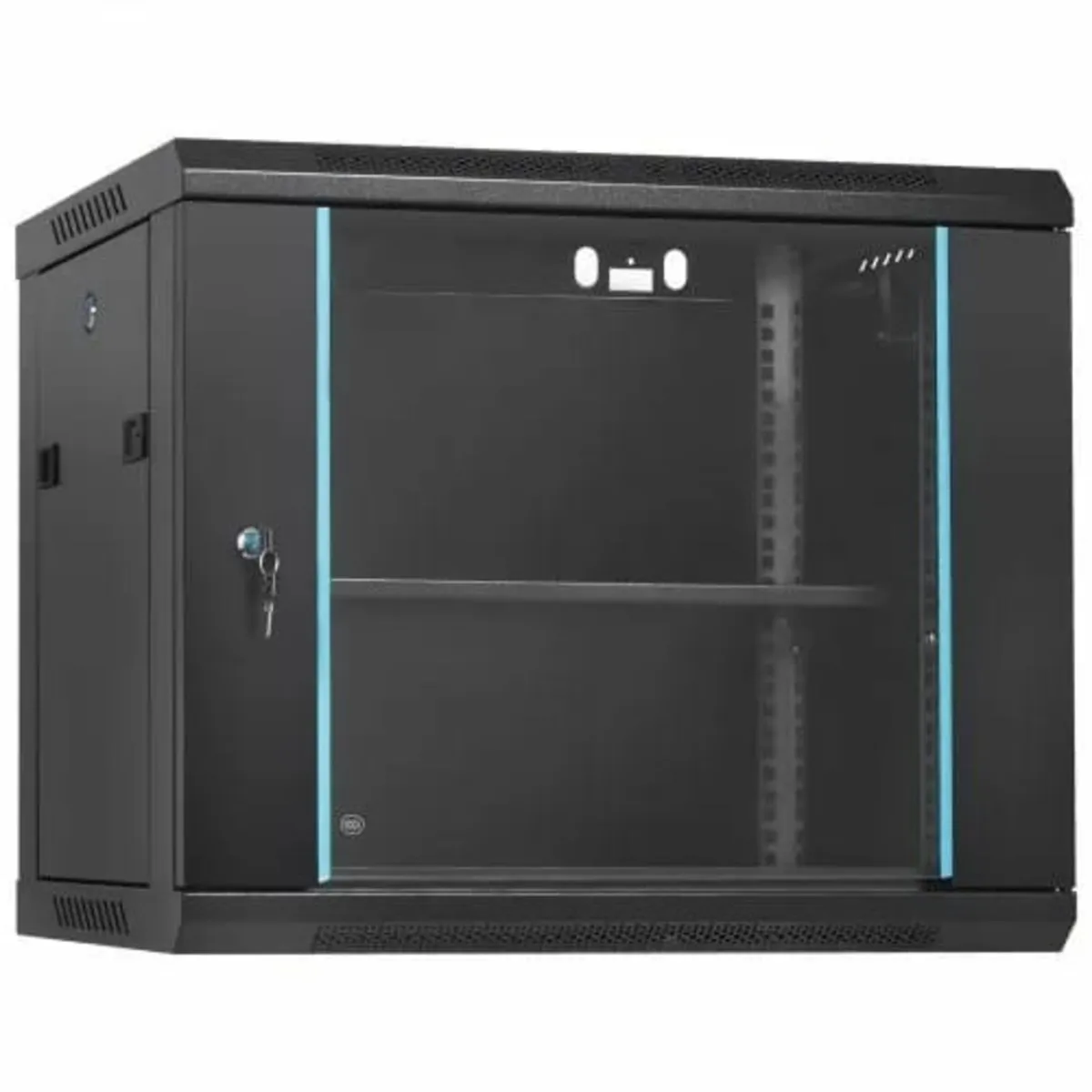 9U Wall Mount Network Server Cabinet, 60x45x50cm, - Image 1