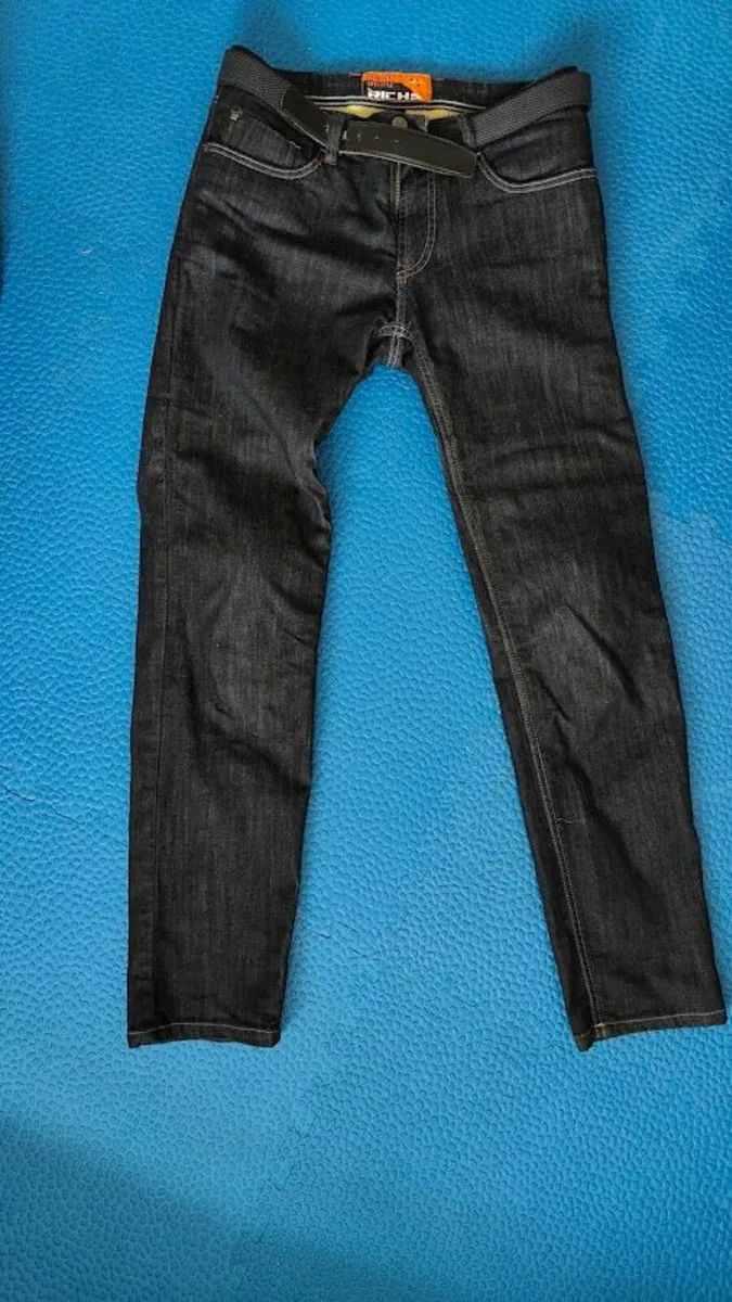 Motorbike Denim Jeans - Image 1