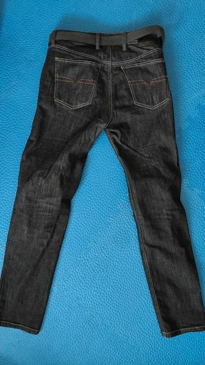 Motorbike Denim Jeans - Image 2