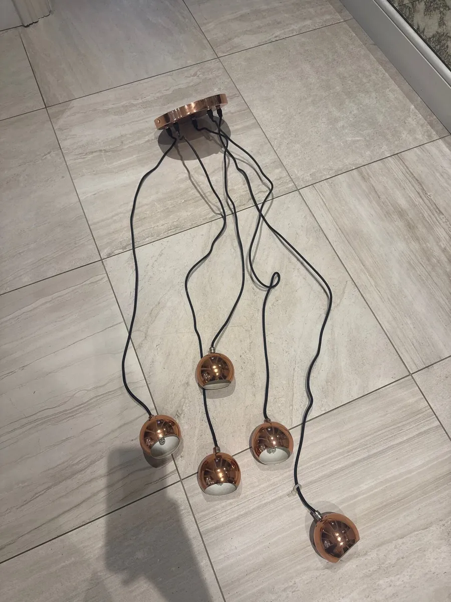 Copper ceiling lights - Image 3