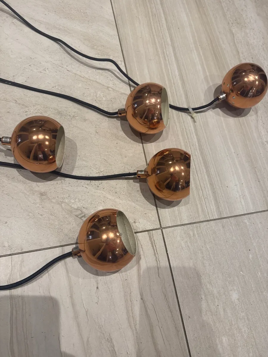 Copper ceiling lights - Image 4