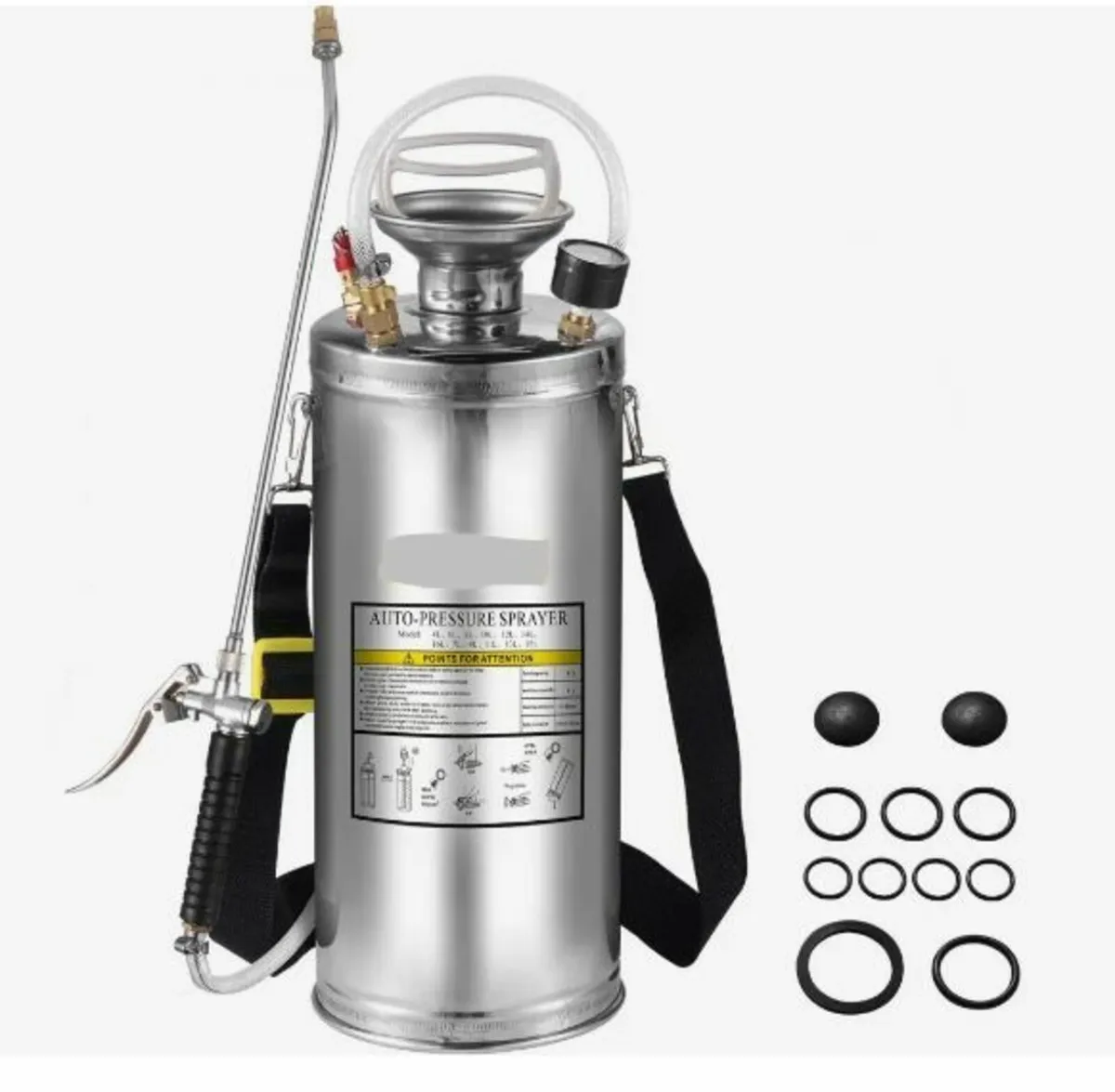 Stainless Steel Sprayer 8L - Image 1