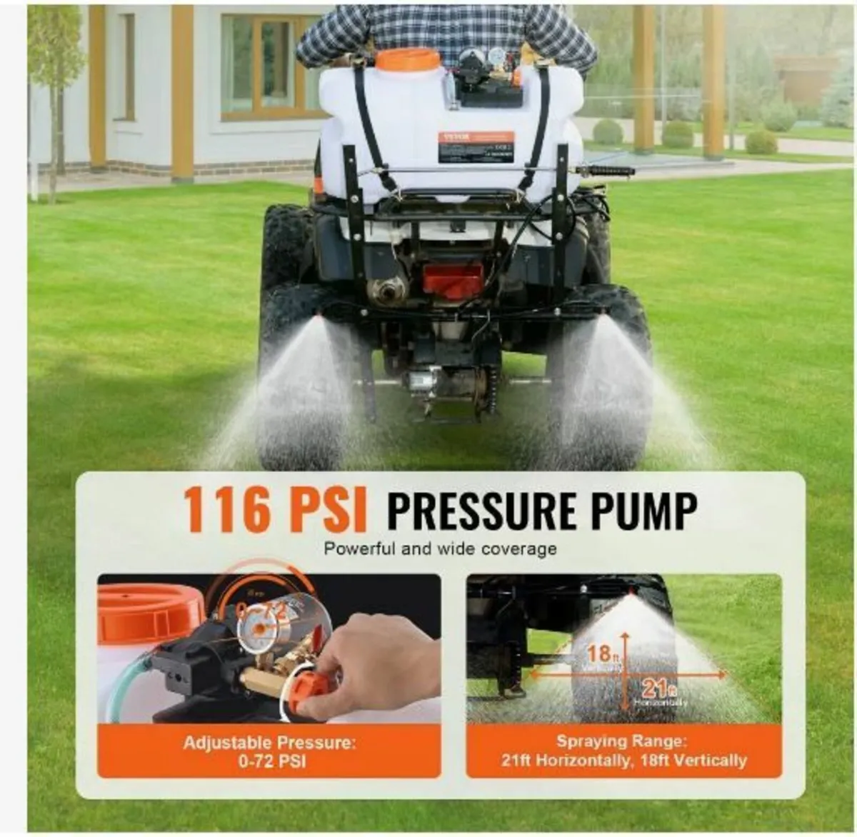 ATV Spot Sprayer, 15.9 Gal/60 - Image 4