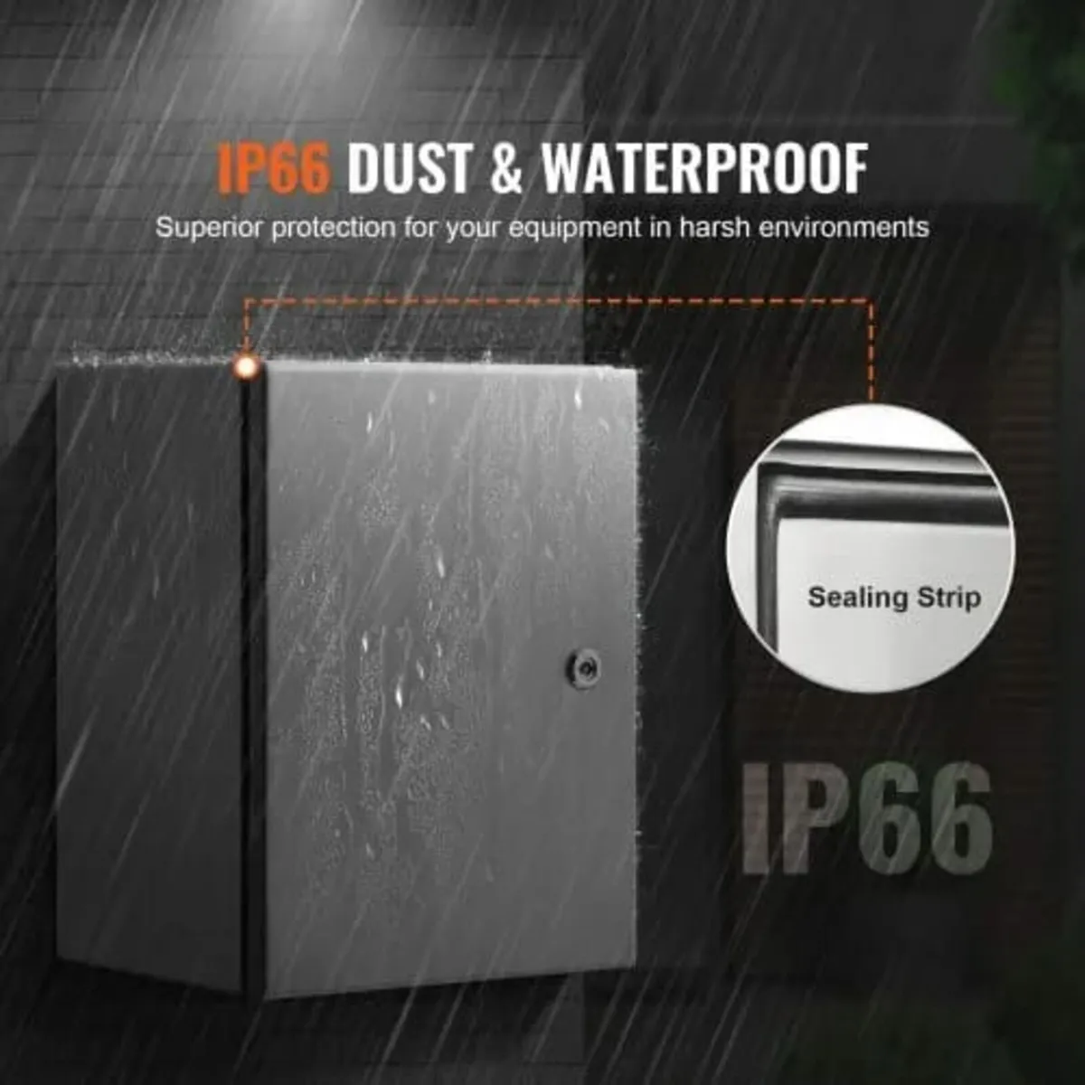 Steel Electrical Box, 60x50x20 cm, 304 Stainless S - Image 4