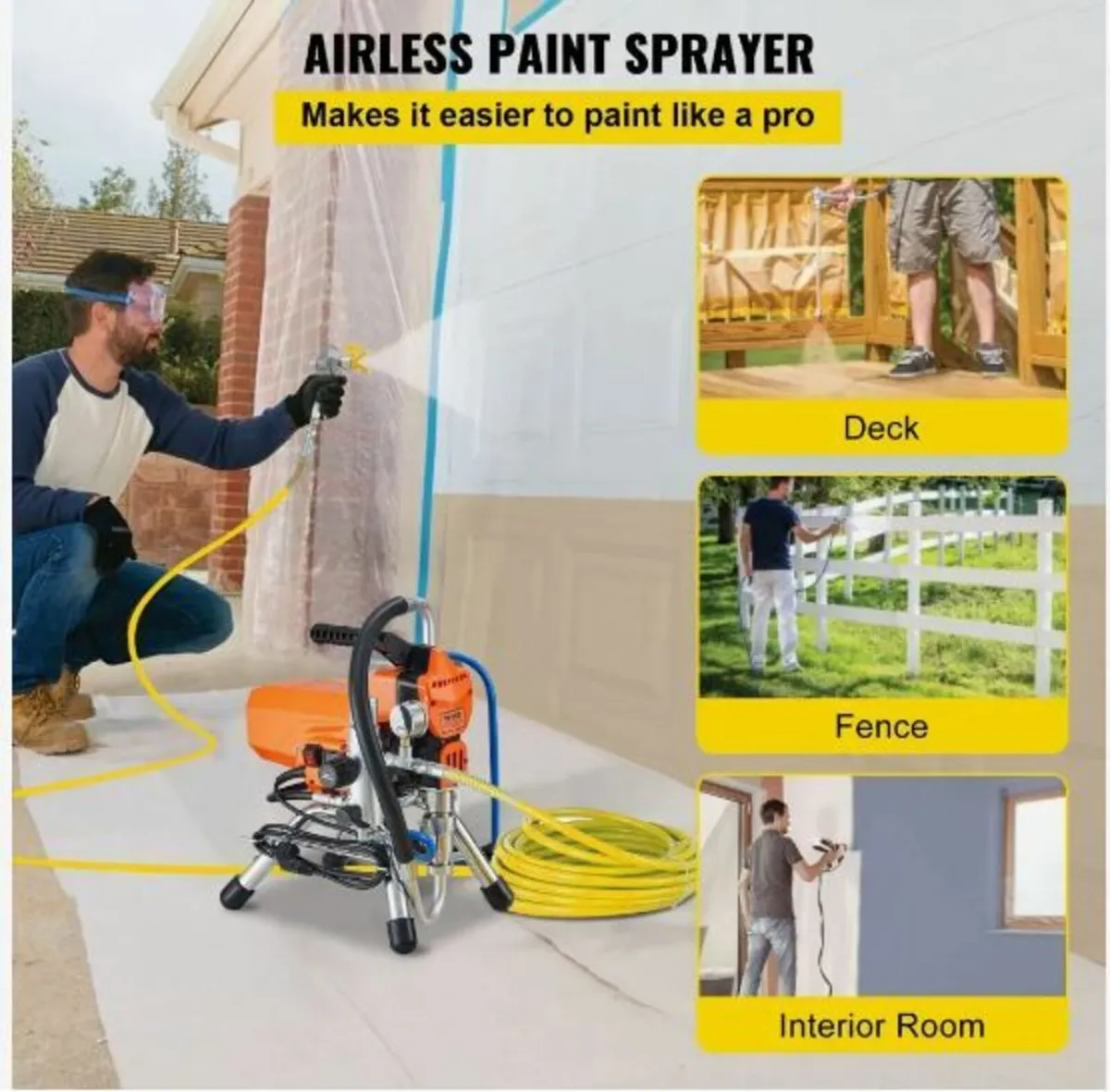 irless Wall Paint Spray Gun - Image 2