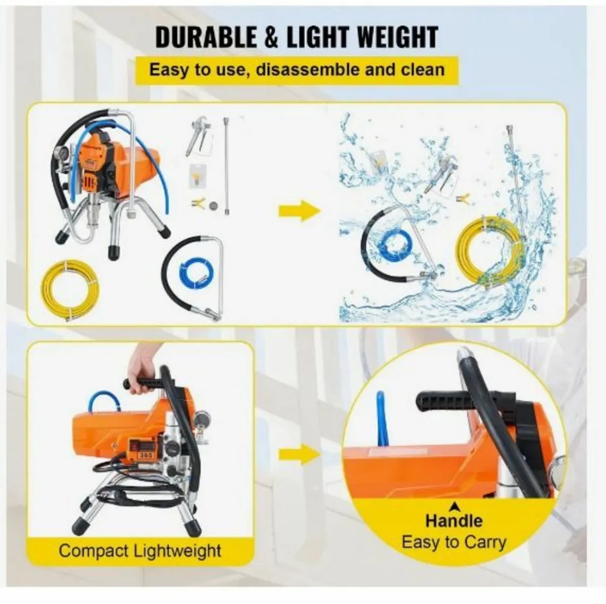 irless Wall Paint Spray Gun - Image 4