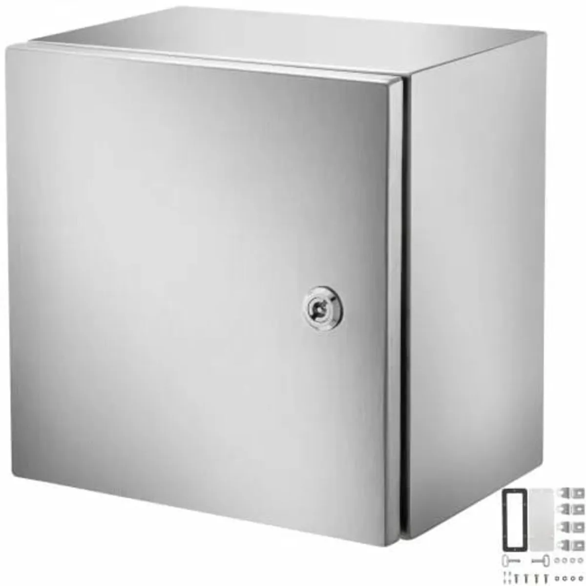 NEMA Stainless Steel Enclosure, 300 x 300 x 200 mm - Image 1