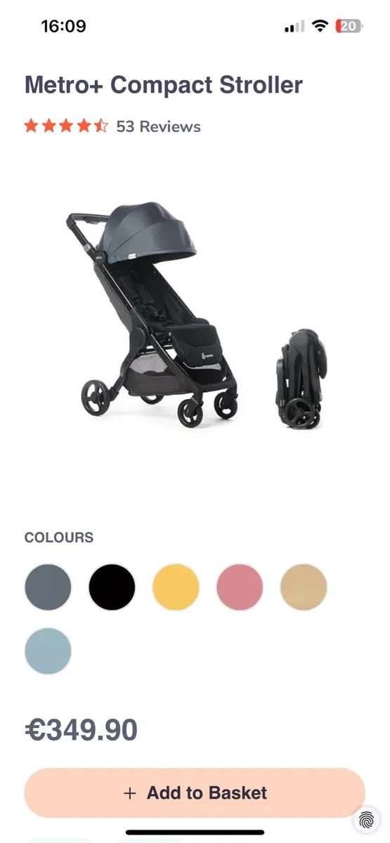 Ergobaby Metro + Stroller - Image 4