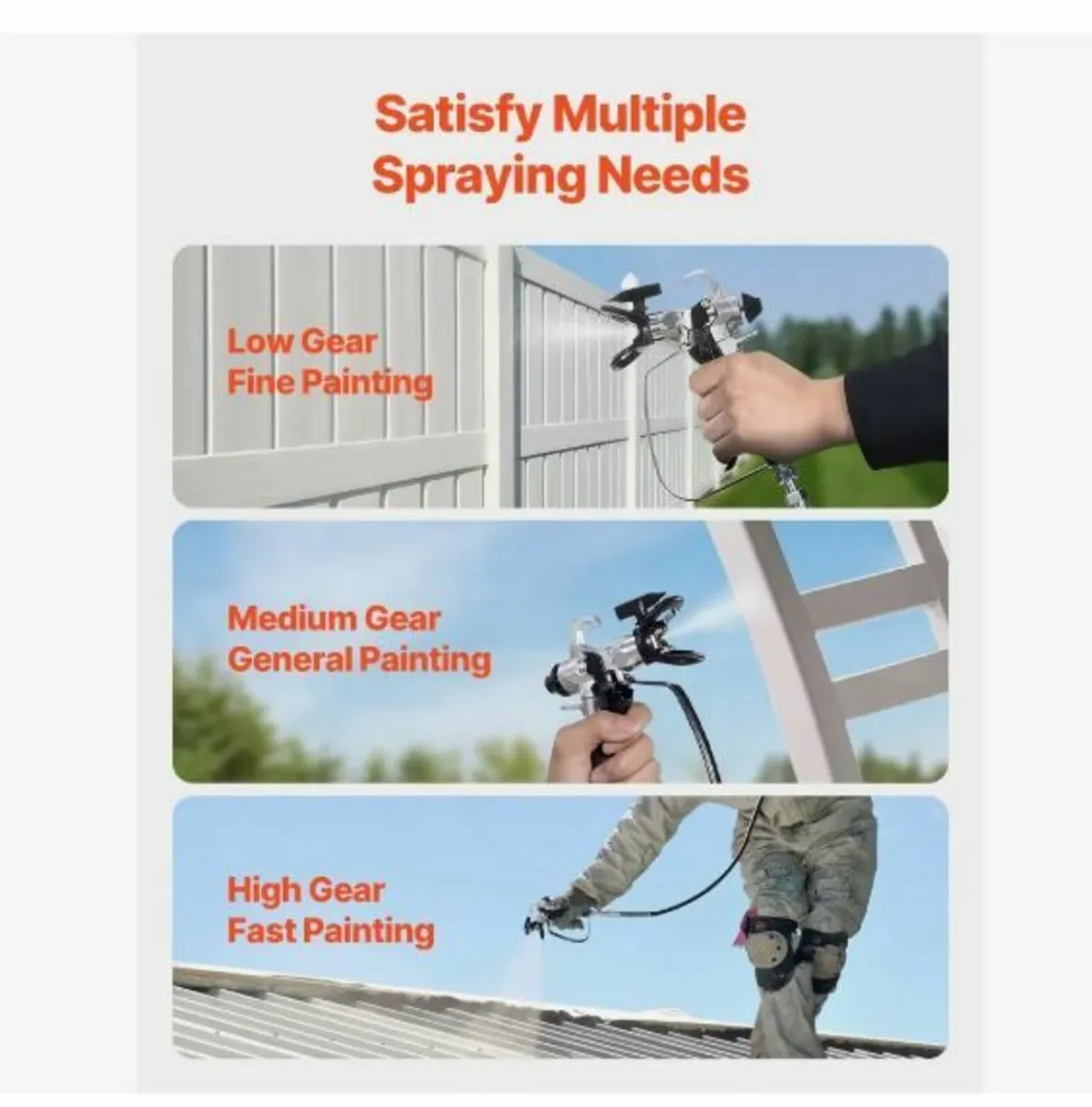 Stand Airless Paint Sprayer, 650W - Image 2