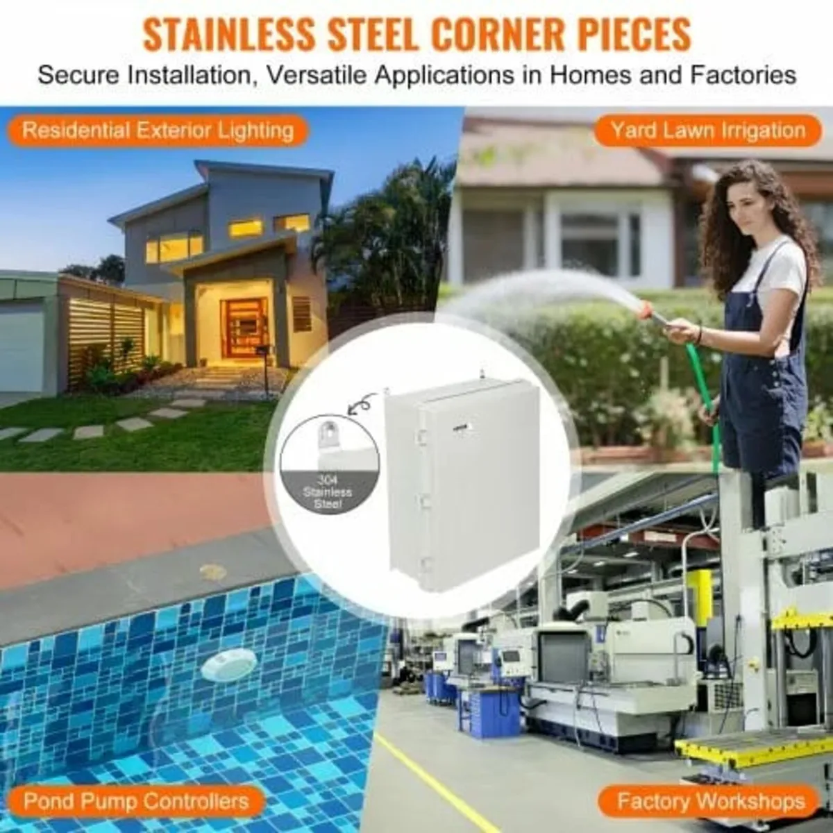 Outdoor Electrical Junction Box, 530 x 430 x 200 m - Image 4