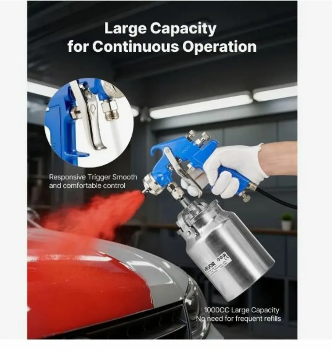 Siphon Feed Spray Gun - Image 4