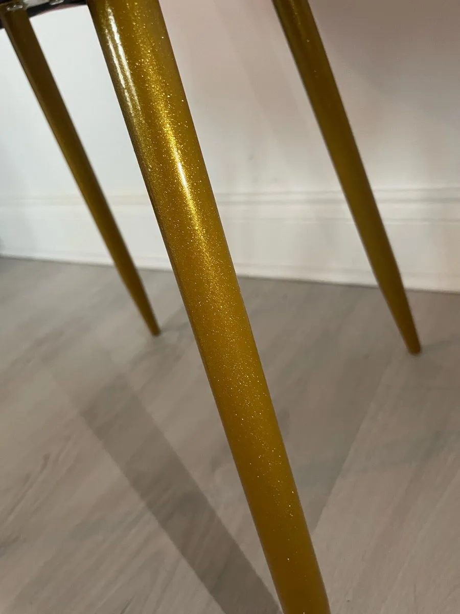 Brand New Pink Velvet Chair - Image 4